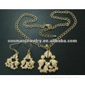 Cheap indian 18k gold plated jewelry set